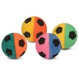 Игрушка для кошек Triol мяч футбольный двухцветный